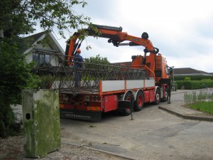 10 Antennen er pakket sammen